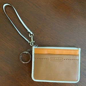 Coach tri-color wallet
